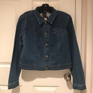 Armani Exhange Cropped Denim Jacket